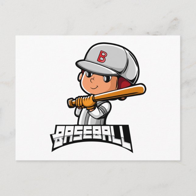 Cartão Postal Baseball (Frente)
