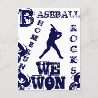 Cartão Postal Baseball