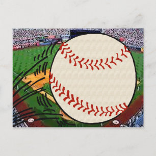 Cartão Postal Baseball
