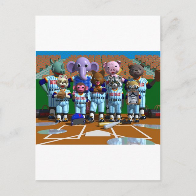 Cartão Postal Baseball (Frente)