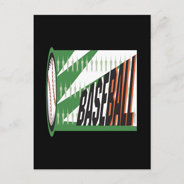 Cartão Postal Baseball (Frente)