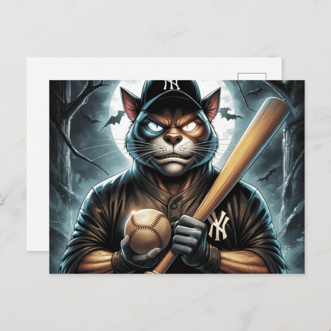 Cartão Postal Baseball (Frente/Verso)