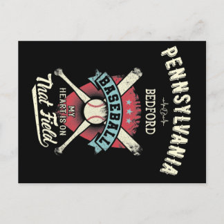 Cartão Postal Baseball de Pensilvânia Bedford