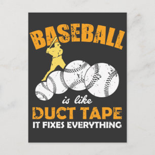 Cartão Postal Baseball é como fita adesiva que conserta tudo