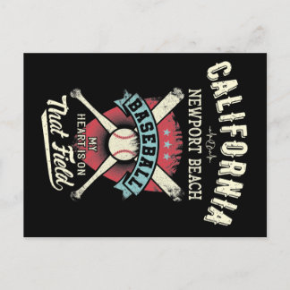 Cartão Postal Baseball em Newport Beach da Califórnia
