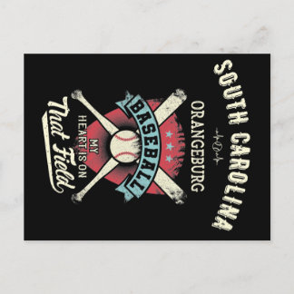 Cartão Postal Baseball em Orangeburg na Carolina do Sul