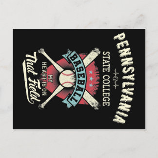 Cartão Postal Baseball na Faculdade de Estado da Pensilvânia