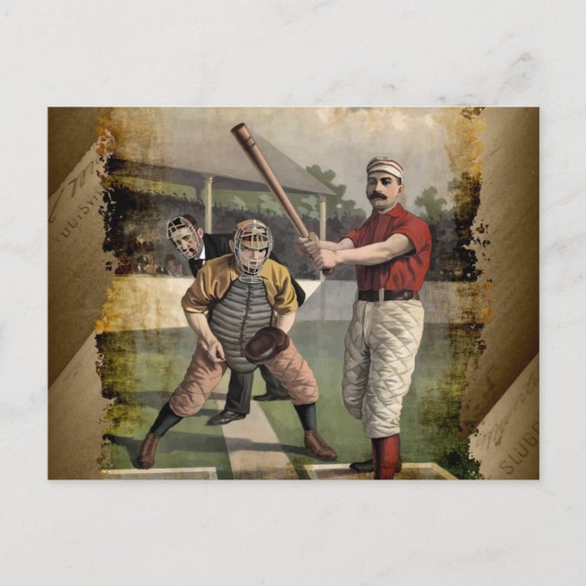 Cartão Postal Basebol:Clássico (Frente)