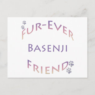 Cartão Postal Basenji Fuere