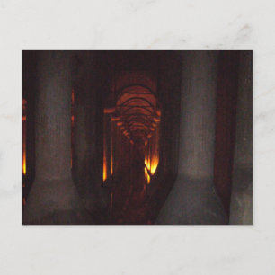 Cartão Postal Basílica Cisterna de Istambul