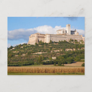 Cartão Postal Basílica de Assisi