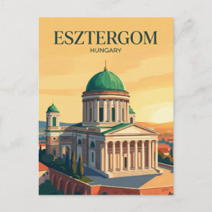 Cartão Postal Basílica de Esztergom Hungria
