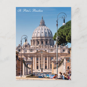 Cartão Postal Basilica de Peter - Vaticano