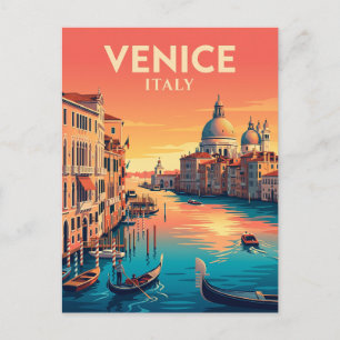 Cartão Postal Basílica de Santa Maria della Salute Itália