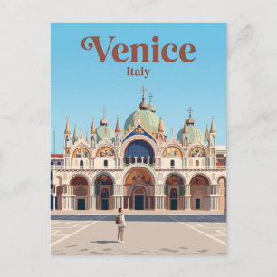 Cartão Postal Basílica de São Marcos Itália
