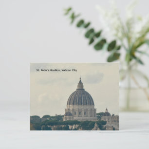 Cartão Postal Basílica de São Pedro, Cidade do Vaticano