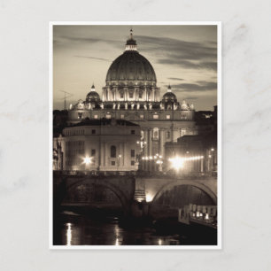 Cartão Postal Basilica do santo Peter, Vaticano
