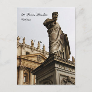 Cartão Postal Basilica do santo Peter, Vaticano