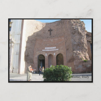 Cartão Postal Basilica Roma, Itália