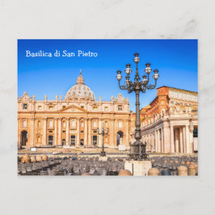 Cartão Postal Basilica San Pietro