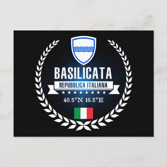 Cartão Postal Basilicata (Frente)