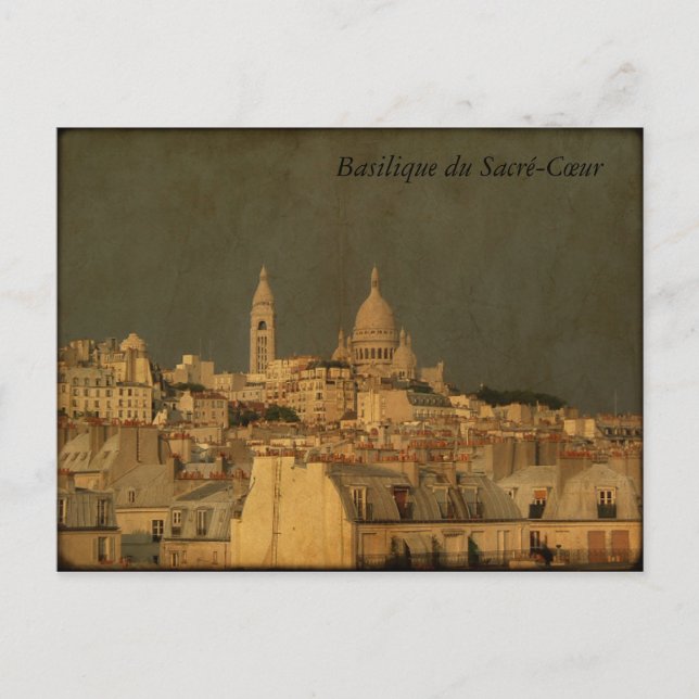 Cartão Postal Basilique du Sacré-Coeur (Frente)