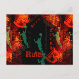 CARTÃO POSTAL BASKETBALL