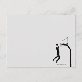 CARTÃO POSTAL BASKETBALL