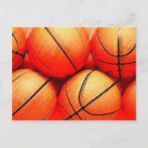Cartão Postal Basquete