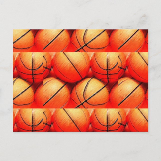 Cartão Postal Basquete (Frente)