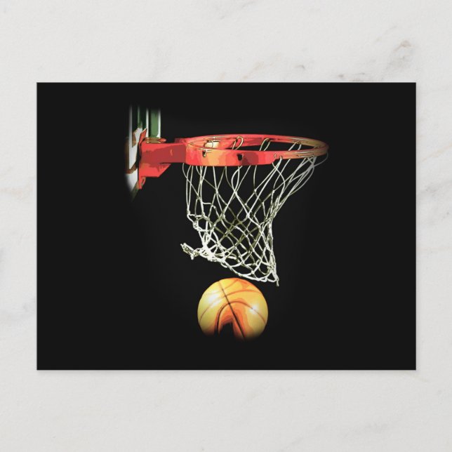 Cartão Postal Basquete (Frente)