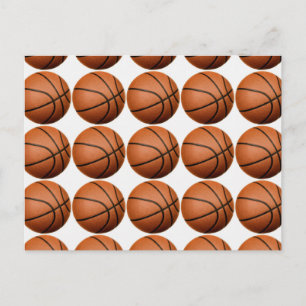 Cartão Postal Basquete de pop