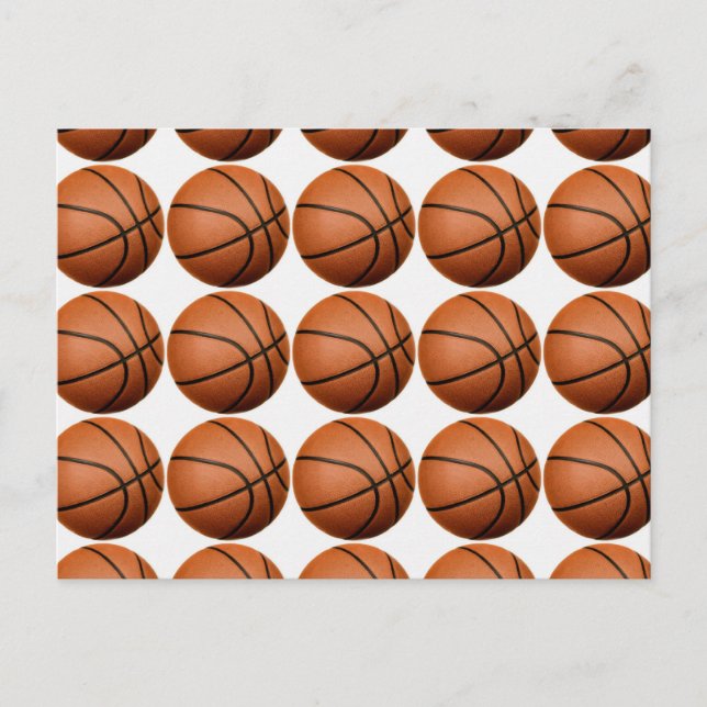Cartão Postal Basquete de pop (Frente)