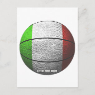 Cartão Postal Basquete Itália