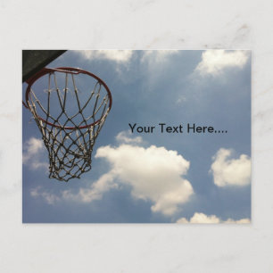 Cartão Postal Basquete Verão