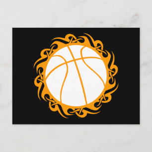 Cartão Postal basquetebol tribal