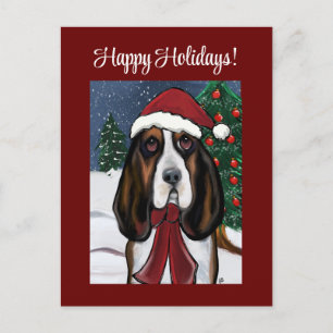 Cartão Postal Basset Hound