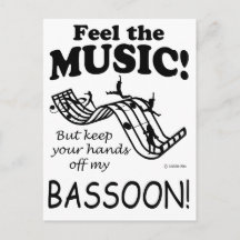 Bassoon Sente A Música