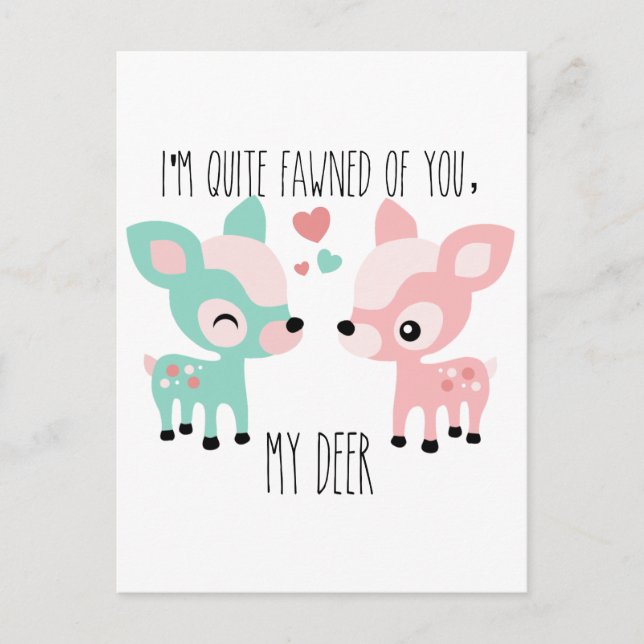 Cartão Postal Bastante surdo de você (Frente)