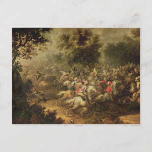 Cartão Postal Batalha da cavalaria