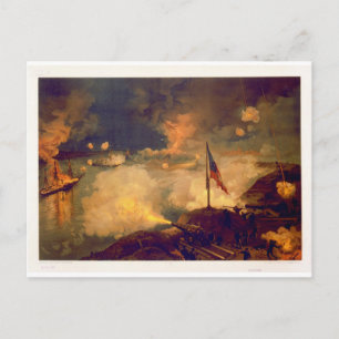 Cartão Postal Batalha da Guerra Civil Americana em Port Hudson