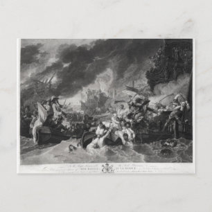 Cartão Postal Batalha da Haia, 29 de maio de 1692