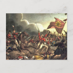 Cartão Postal Batalha de Assaye