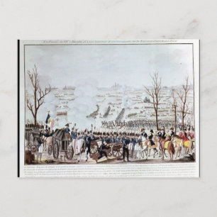 Cartão Postal Batalha de Austerlitz, 2 de dezembro de 1805