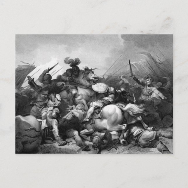 Cartão Postal Batalha de Bosworth Field (Frente)