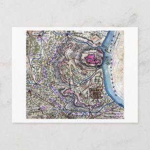 Cartão Postal Batalha de Fort Donelson - Panorâmica da Guerra Ci