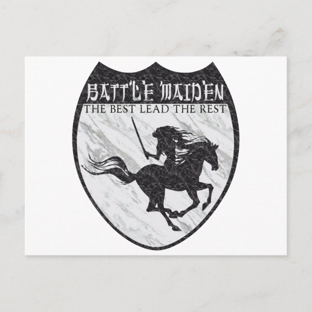 Cartão Postal Batalha de Maiden (Frente)