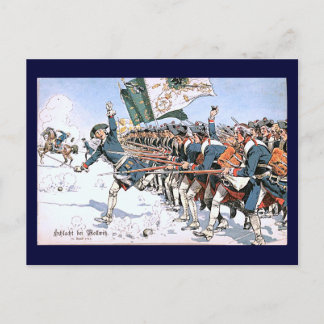 Cartão Postal Batalha de Mollwitz