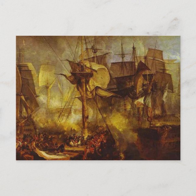 Cartão Postal Batalha de Traffic 1808 (Frente)