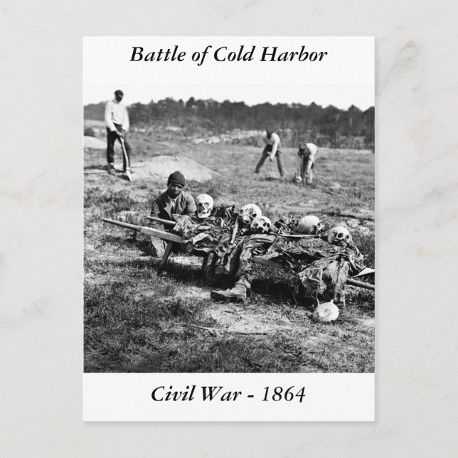 Cartão Postal Batalha do Porto Frio, 1864 (Frente)